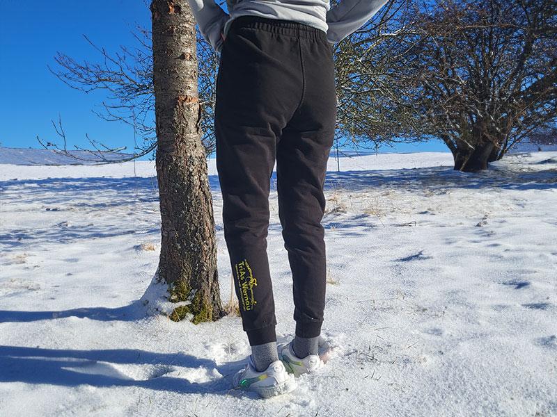 Jogginghose "LANGDISTANZ" schwarz